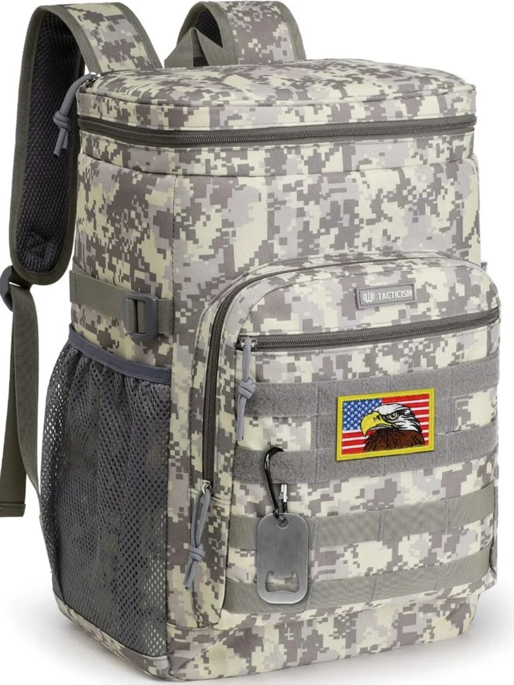 Insulated Tactical Cooler Backpack - 24L Leak-Proof Heavy Duty Lunch Bag for